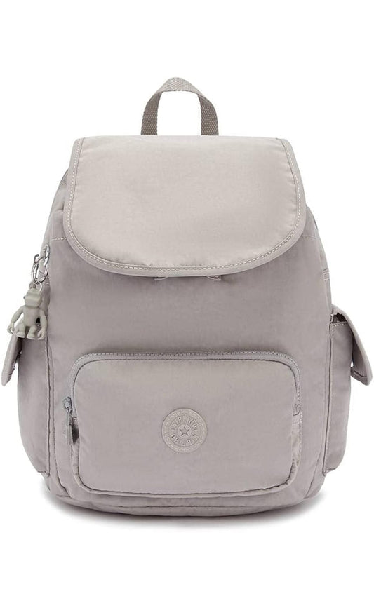 Kipling Women's City Pack medium Backpack, Lightweight Versatile Daypack, Bag Grey.